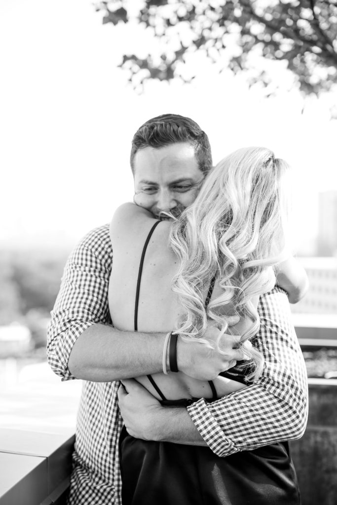 Clair and Blake | Rooftop Engagement Session | - Abby Waller Blog
