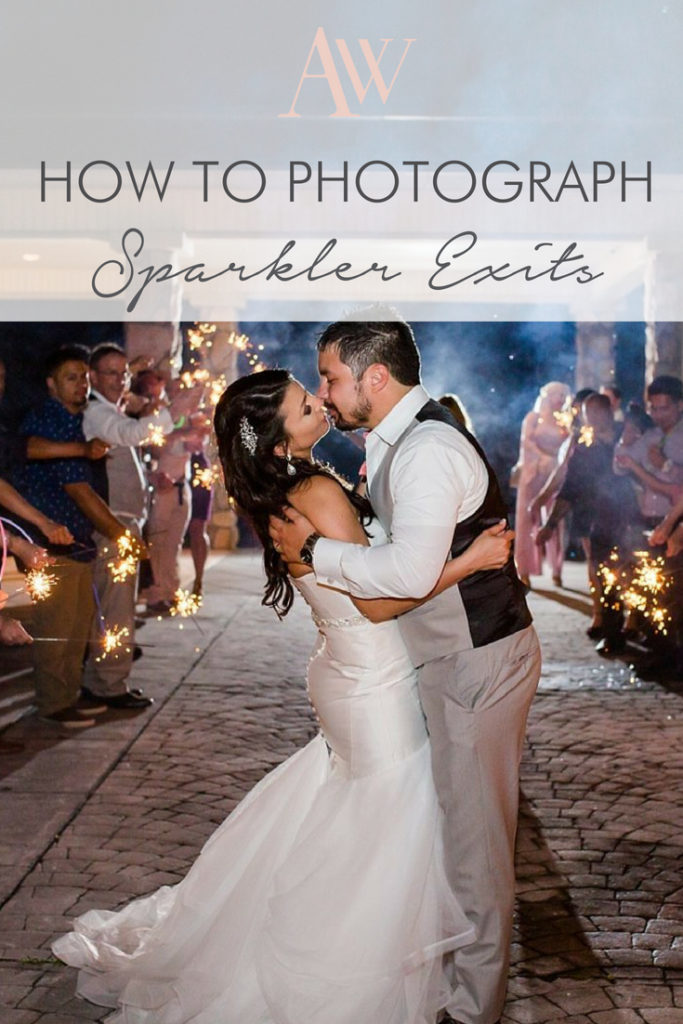 How to Photograph Sparkler Exits :: Abby Waller Photography