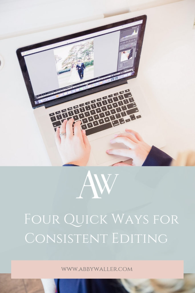 When it comes to editing we are all looking for ways to not only speed up the process a bit but to also gain consistency, right? Here are 4 super quick tips to help you create consistency in your images during editing!
